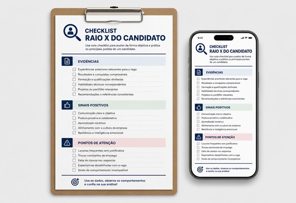 Checklist Raio X do Candidato