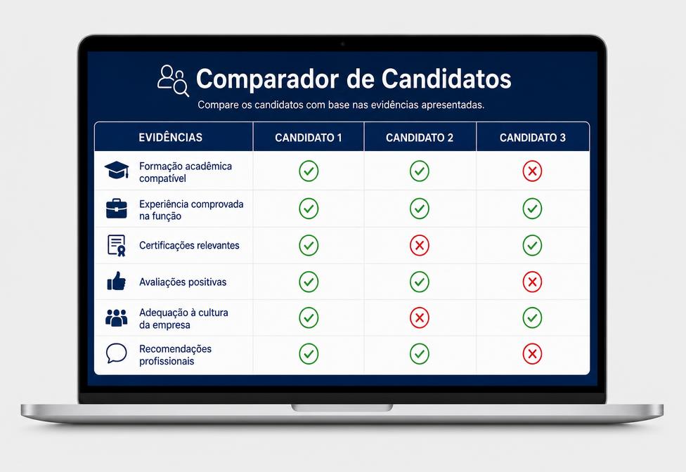 Comparador de Candidatos