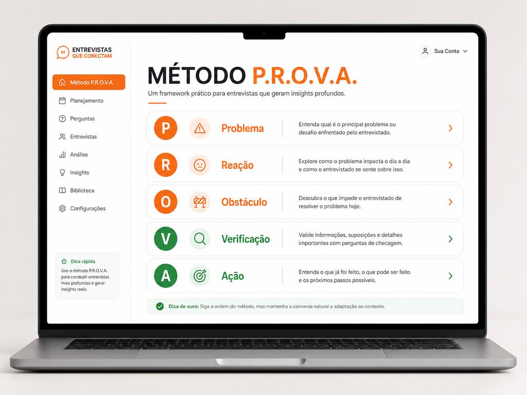 P.R.O.V.A. — Porque falar é fácil. Provar é outra história.